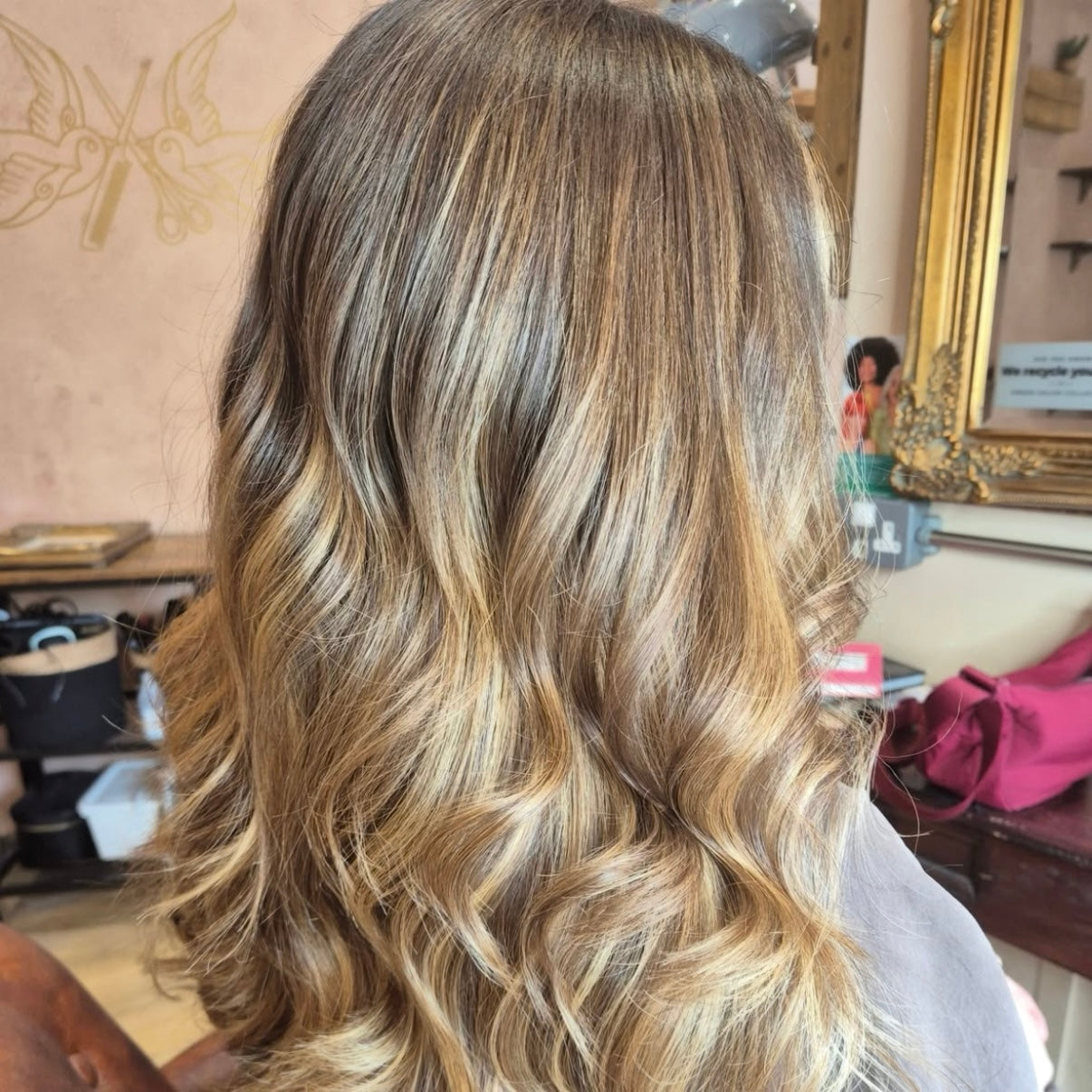 Haircut & blow dry at home