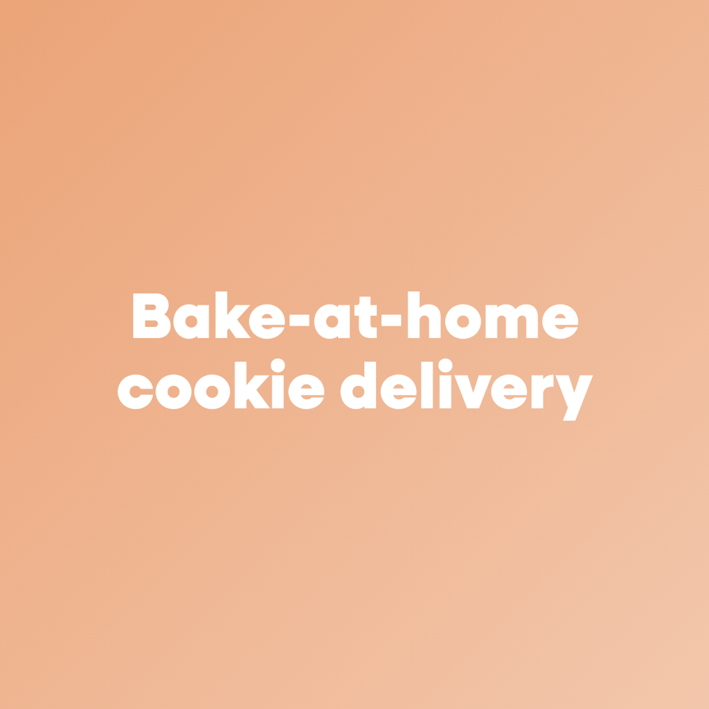 Bake at home frozen cookie dough balls