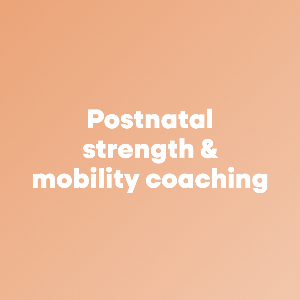 1-1 Coaching & Personalised Training Plan for Strength & Mobility