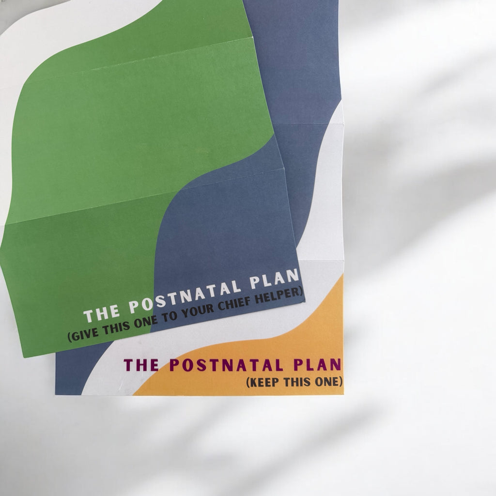 Postnatal Planning Guides - Set of Two Posters
