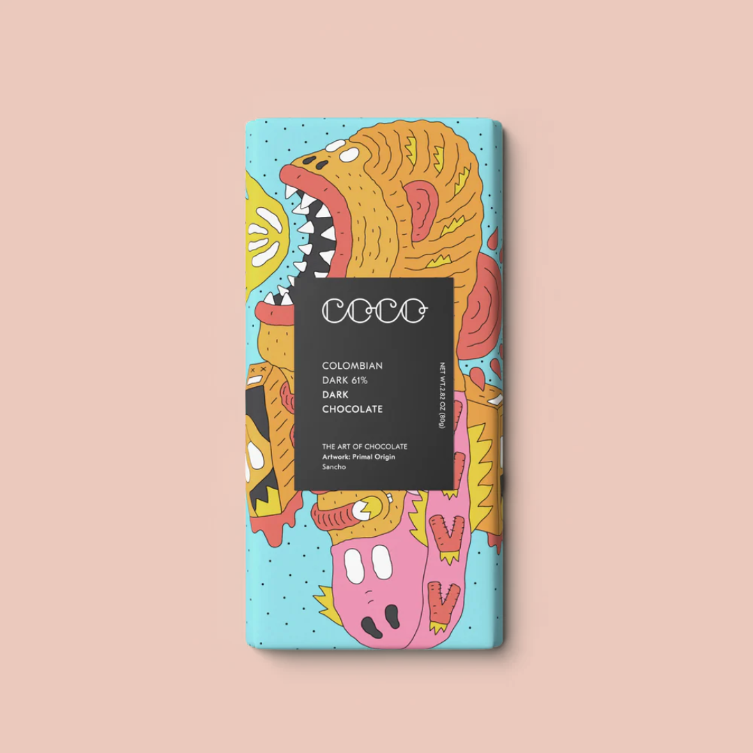 Coco Chocolatier Colombian 61% Dark Chocolate