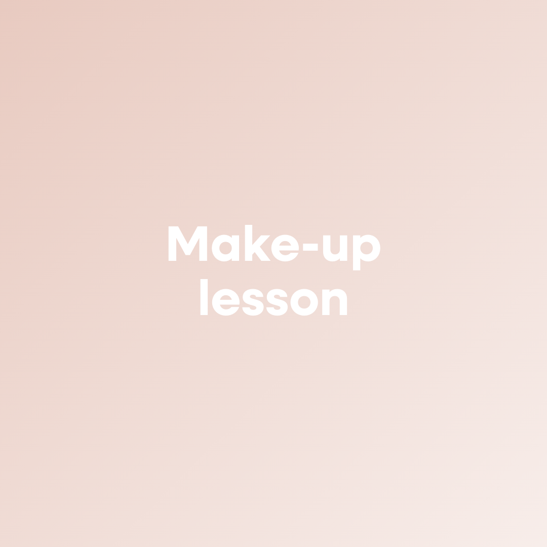 One-hour makeup lesson
