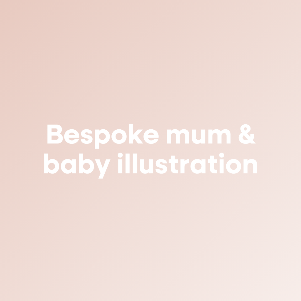 Bespoke Mum & Child Illustration
