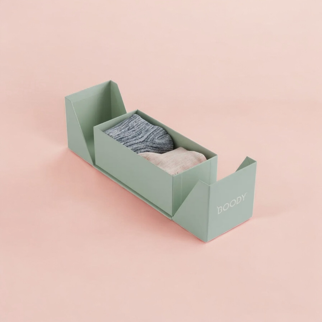 The comfy socks - Boody Chunky Bed Sock Gift Box