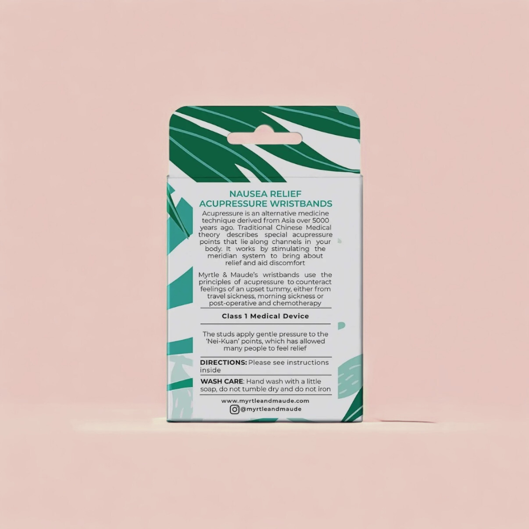 Morning Sickness Acupressure Wristbands