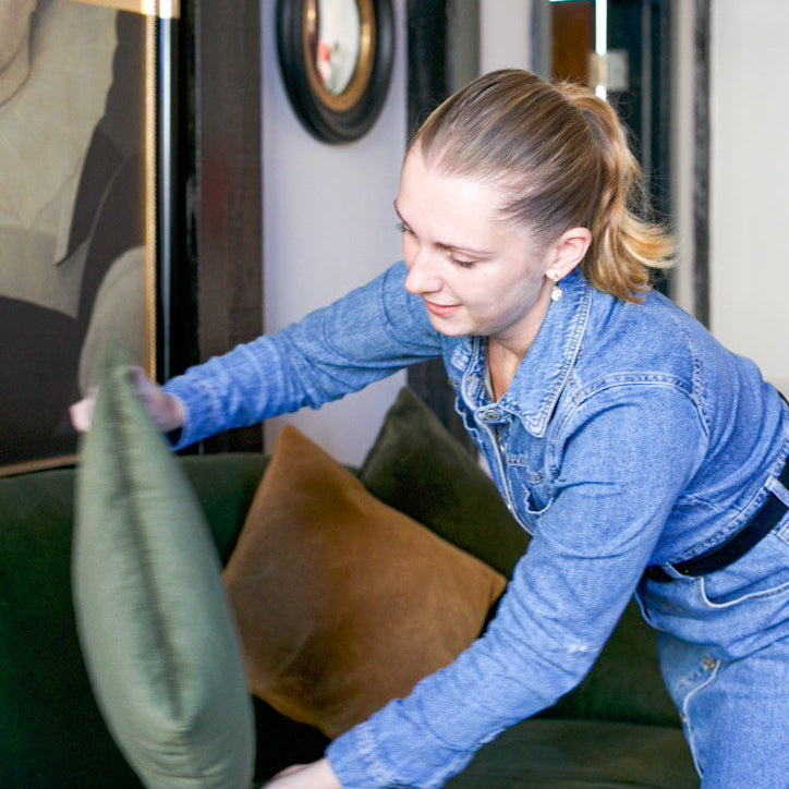 The one-room blitz: tidying and cleaning