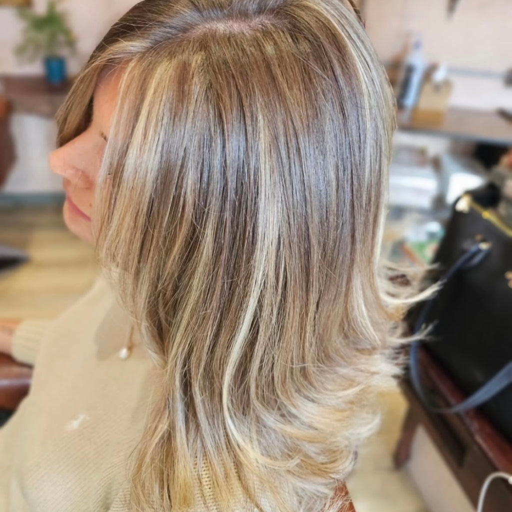 Haircut & blow dry at home