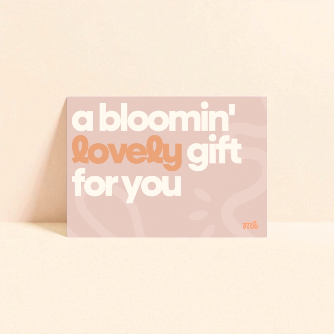 MumBloom gift card