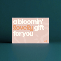 physical gift card